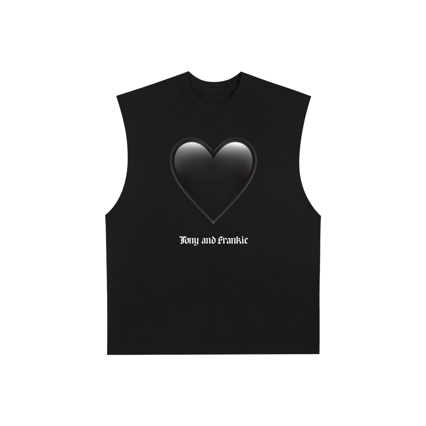 🖤 Raw Edge Cotton Tank Top